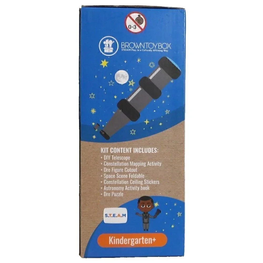 Astronomy S.T.E.A.M. learning kit kindergarten level BROWNTOYBOX NEW, BOX TORN